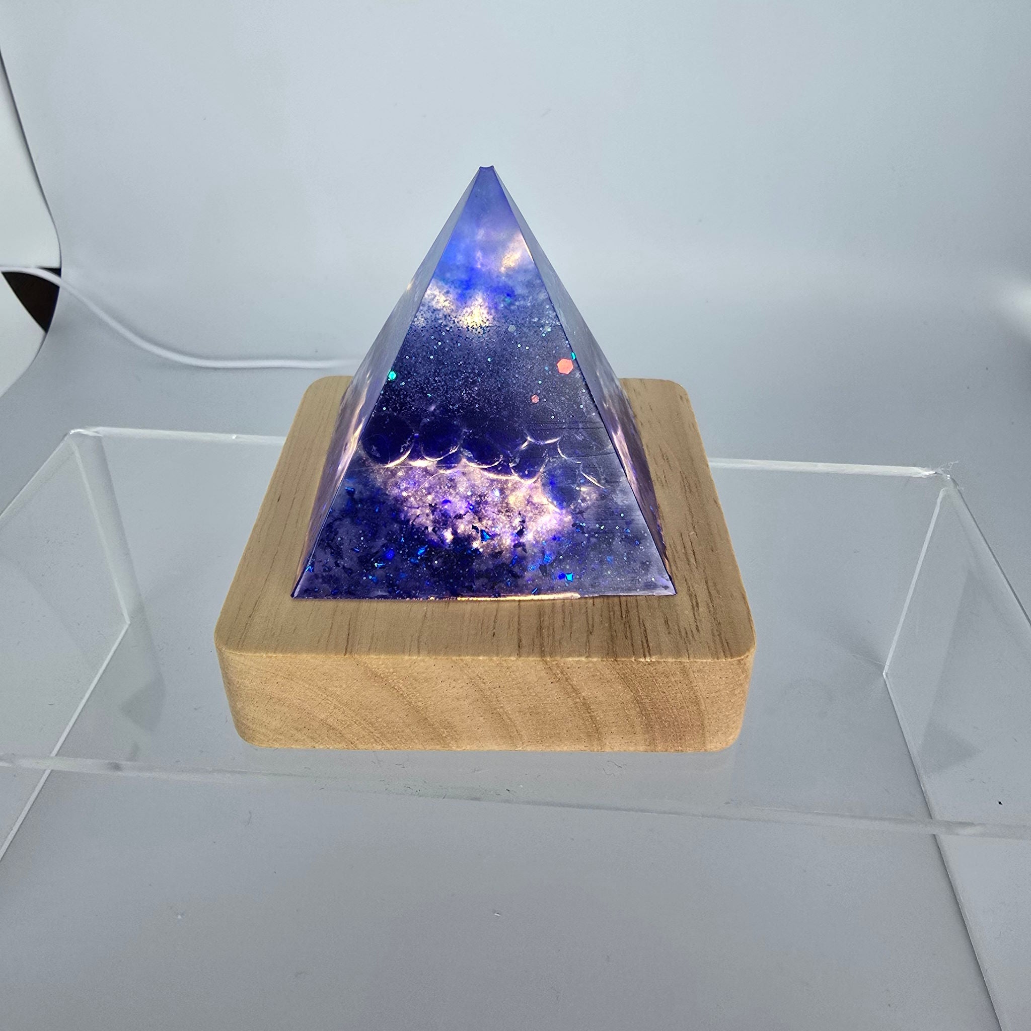 Handmade Resin Pyramids